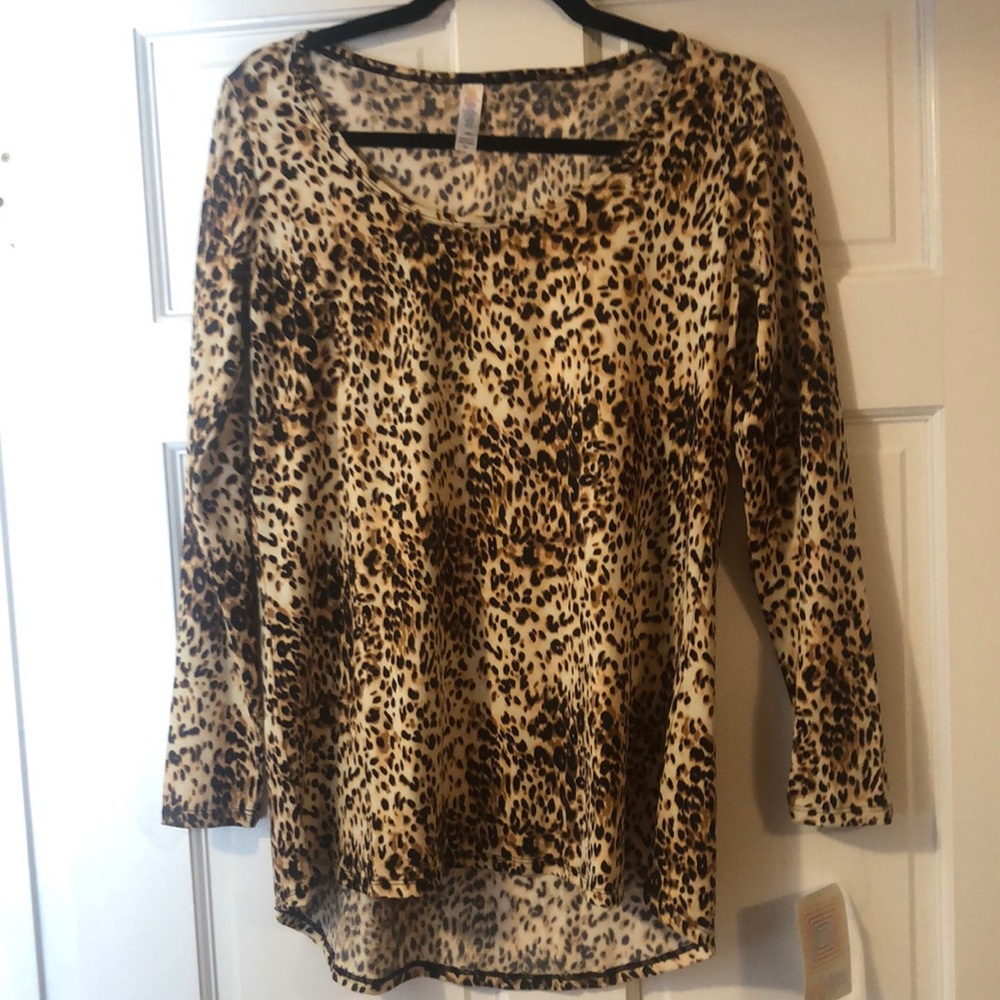 Cheetah print LuLaRoe Lynnae